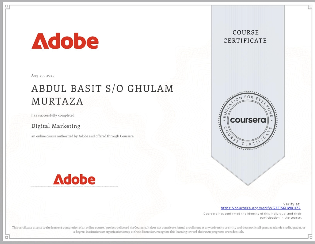 Digital Marketing